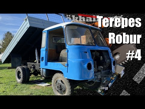 Kék, fehér tetővel! - Terepes Robur #4