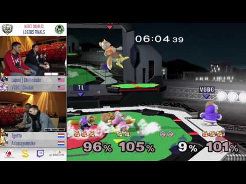 HFLAN - Chillindude + Chudat Vs. Adam + Zgetto - Losers Finals - Melee Doubles