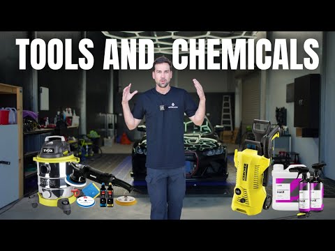 Tools and products to start a car detailing business for under $1000