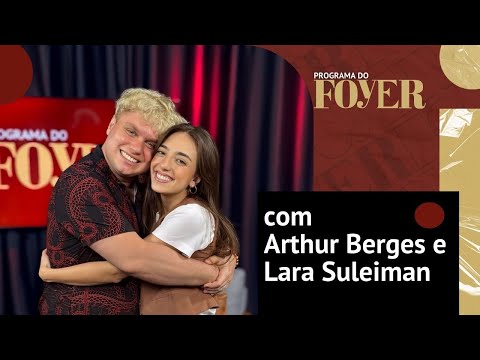 Com Arthur Berges e Lara Suleiman - Meninas Malvadas - Programa do Foyer