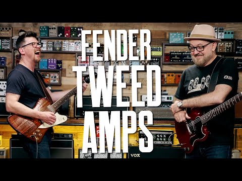 Vintage Fender Tweed Amps With Jesse Hoff & Ed Oleszko [7 Vintage Tweeds Cranked!]