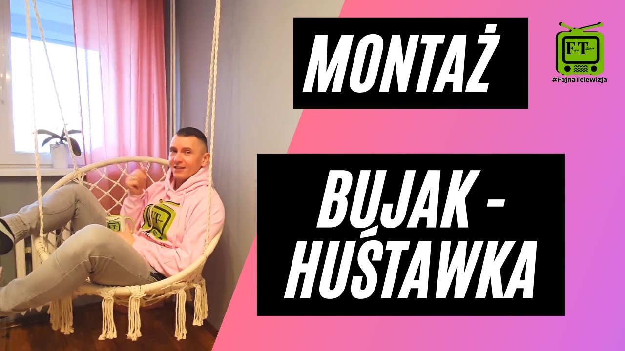 JAK ZAMONTOWAĆ BOCIANIE GNIAZDO, Fotel Wiszący Idaho, HAMAK DO SUFITU, FT135