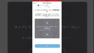 【Zefi】メタマスク作ってみた