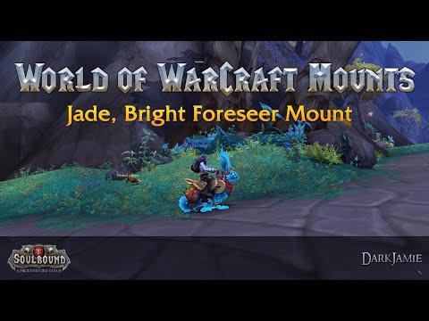 World of Warcraft Subscription Gift: Jade, Bright Foreseer Mount