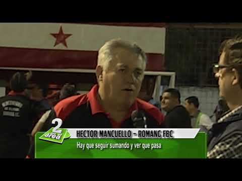 HECTOR MANCUELLO. DT. Romang FBC