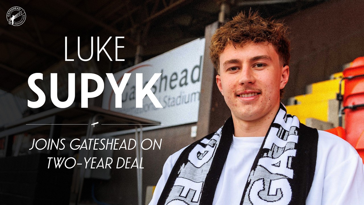 “Excited to get going!” 🇳🇿 | Luke Supyk joins Gateshead FC | FIRST INTERVIEW