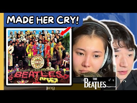 Gen-Z Couple GETS EMOTIONAL listening to "Sgt. Pepper's Lonely Hearts Club Band"