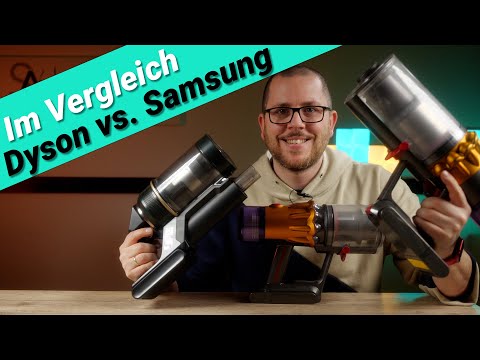 Dyson V15 & Dyson V12 vs. Samsung Bespoke Jet -  Laser gegen Absaugstation