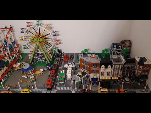 Bau einer Lego Stadt (Teil 10), Endlich wachsen Bäume
