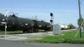 preview picture of video 'Leipsic diamond #4, Belmore OH CSX 7618,2662,6364,1170'