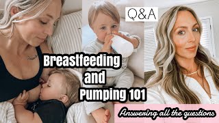 Q&A Breastfeeding + Pumping 101 | how to increase your milk supply