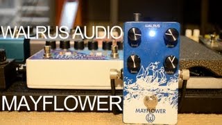 Walrus Audio Mayflower overdrive pedal demo