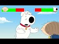 Stewie Vs Brian With Healthbars