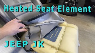 How to Replace JEEP JK Wrangler Heated Seat Element