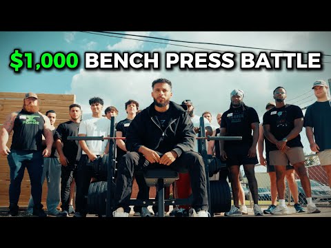 Strongest Bench In The City Wins $1,000 (Winner Takes All!)