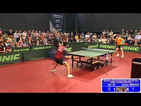 MA Lin vs Alexey SMIRNOV FINAL 2of3 Games Russian Premier League Playoff Table Tennis
