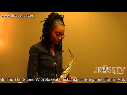 James Ross @ (Saxophonist) Lakecia Benjamin - "Green Room STL" - www.Jross-tv.com