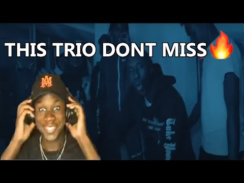 THIS TRIO DONT MISS 🔥 (DGAF - QUELLY WOO X SET DA TREND X FR33BANDIT (REACTION)