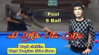 idol Khải Tóc Dài tái chiến Đạt Boyka Sóc Sơn - Trận 2 | Pool 9 Ball Amateur Việt Nam 2022