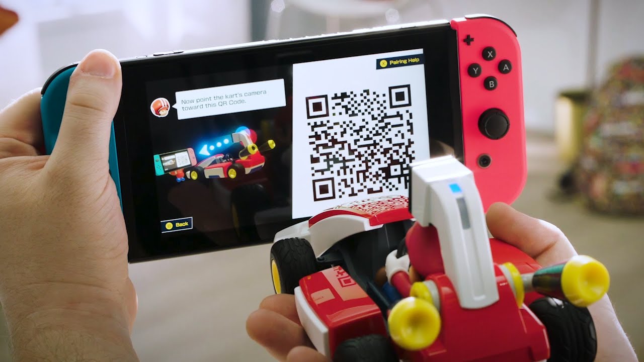 Turn your room into a remote-controlled AR Mario Kart track