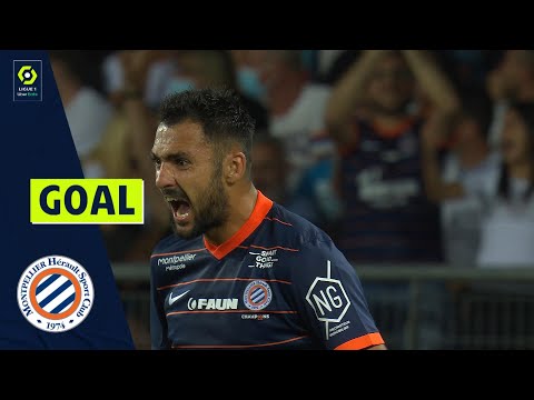 Goal Gaëtan LABORDE (34' - MHSC) MONTPELLIER HÉRAULT SC - OLYMPIQUE DE MARSEILLE (2-3) 21/22