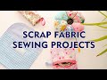 Sewing Projects For Scrap Fabric Part 1 Thuy S Crafts