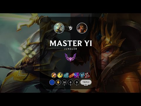 Master Yi Jungle vs Jarvan IV - EUW Master Patch 13.15