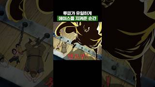 원피스) 루피가 유일하게 에이스를 지켜준 순간 #원피스