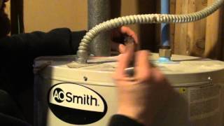 how to get rid of rotten egg smell in my hot my hot wate. diy  anode rod replacement