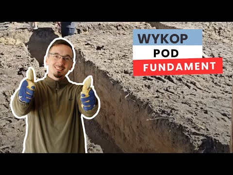 01. Jak wykonać wykop pod fundamenty 🏗️ #budowadomu #fundamenty #modernhouse