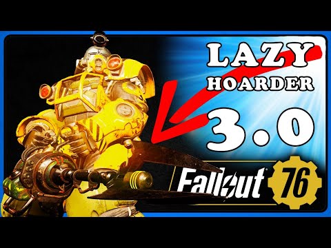 Fallout 76 Lazy Hoarder Build 3.0: 90% Reduction & Max Carry (Human 2026)