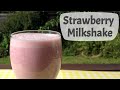 How To Make A Strawberry Milkshake