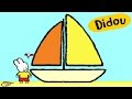 Bateau Didou Dessine Moi Un Bateau Dessins Animés Pour Les Enfants Plus Ici
