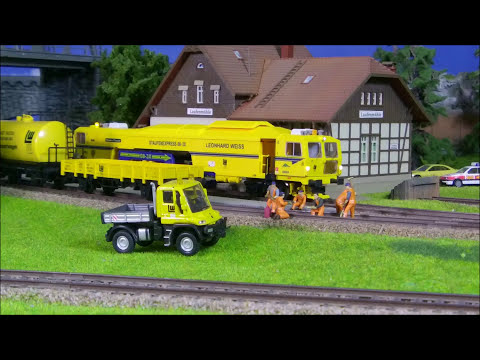 Viessmann Schienen Stopfexpress Leonhard Weiss in H0