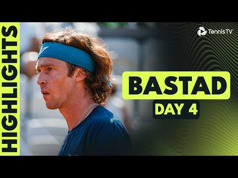 Rublev Takes on Pellegrino; Tabilo & Baez Feature | Bastad 2026 Day 4 Highlights