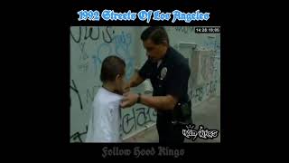 1992 Streets Of Los Angeles_Kid gets questioned by LAPD about Gang Affiliation with MS13 #LAGangs