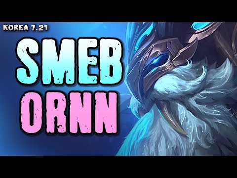 KT Smeb (726 LP) plays Ornn top v Ryze matchup - Korean SoloQ P 7.21