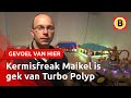 Kermisfreak Maikel mag attractie bedienen op Mysteryland | Omroep Brabant