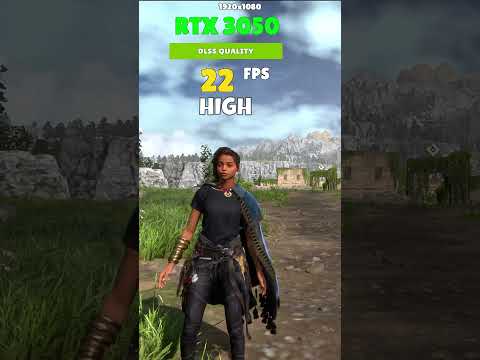 RTX 3050 Laptop - Forspoken Full HD FPS (All Graphic Modes)