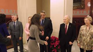 Su Majestad la Reina preside el acto de conmemoración del 20º aniversario de la Fundación del Español Urgente (FundéuRAE)