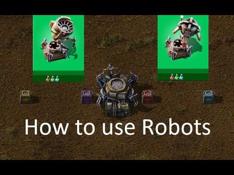 Beginners guide to ROBOTS In Factorio