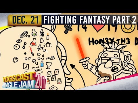FIGHTING FANTASY PART 2 w/ Simon, Lewis & Ciaran - YOGSCAST JINGLE JAM - 21st December 2017