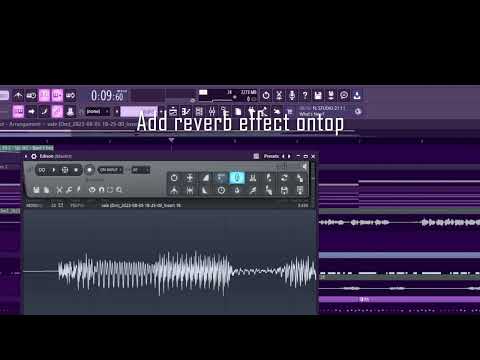 FL STUDIO Tip - How to: Quick Vocal Transition Effect "Reverse Reverb" FX