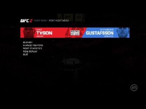EA SPORTS™ UFC® 2 Mike Tyson vs Alexander Gustafsson
