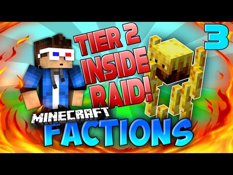 CRAZY TIER2 BLAZE SPAWNER INSIDE RAID!! | TheArchon Factions Cyan-X #3 (125 Likes?)