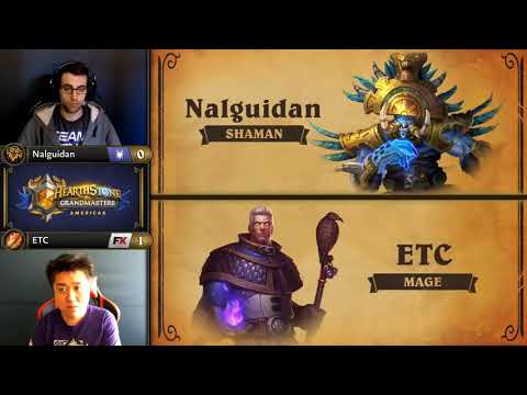 Hearthstone Grandmasters 2019: Nalguidan vs ETC | Week 2 Day 1 | Americas