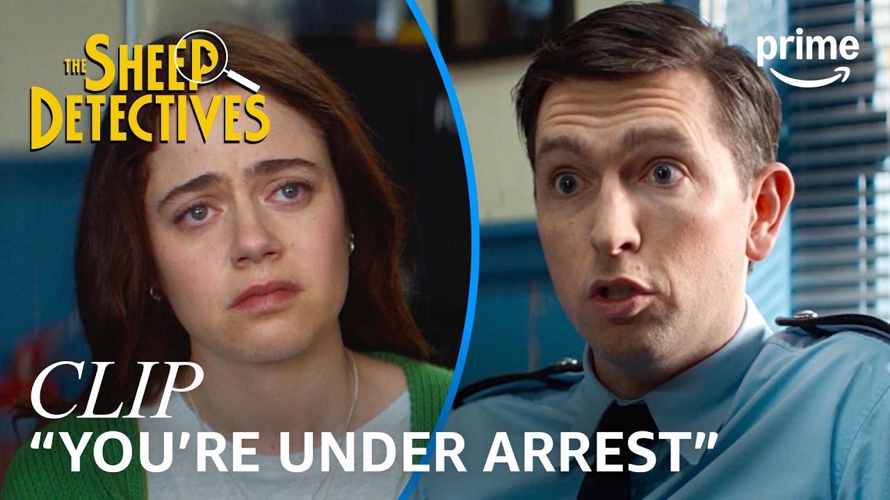 Police Officer Arrests Molly Gordon in The Sheep Detectives | Clip | Prime Video
