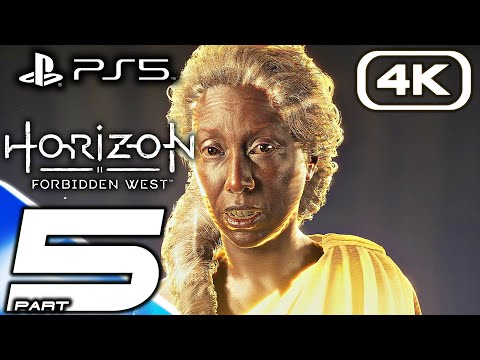 HORIZON 2 FORBIDDEN WEST PS5 Gameplay Walkthrough Part 5 - Faro's Tomb (4K 60FPS) No Commentary