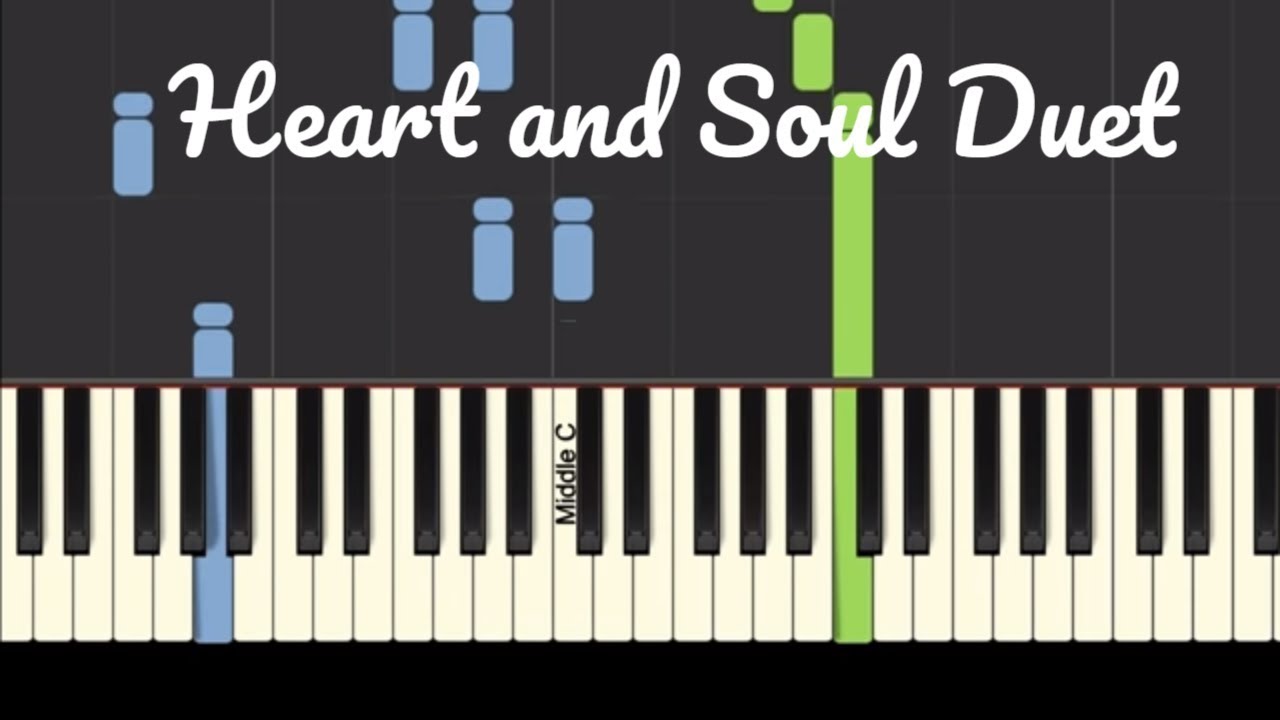 How to play Heart and Soul duet on the piano