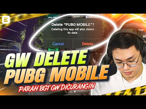 MOMEN UNINSTALL GAME TERCINTA - PUBG MOBILE INDONESIA